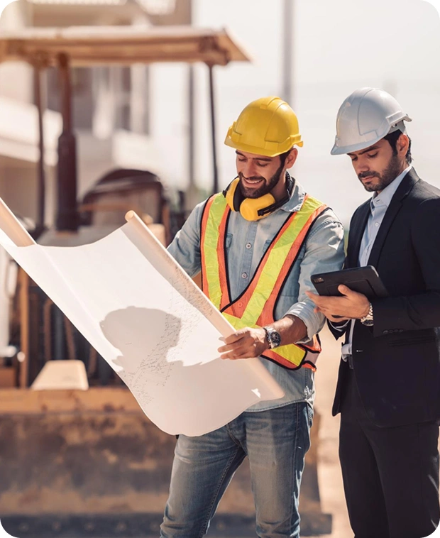 Civil Engineers on Site